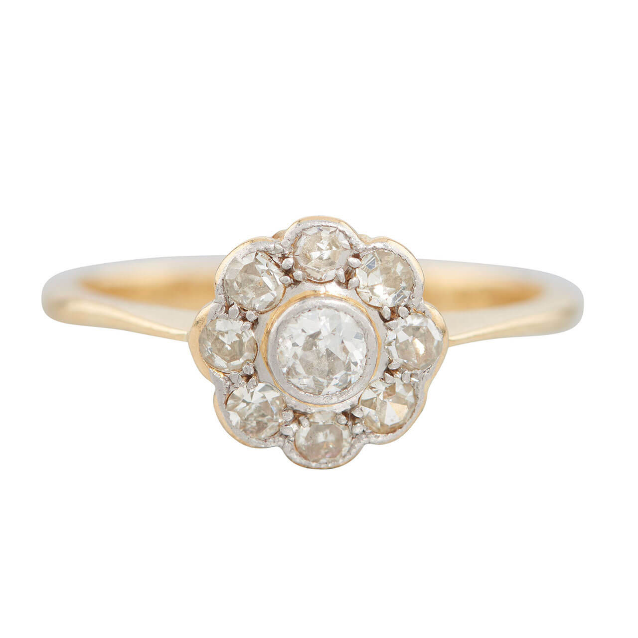 Engagement And Wedding 9 Diamond Gold Men's Ring, Size: 8mm at Rs 70000 in  Mumbai